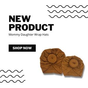 Women Turbans & Head-wraps , Flower Knot Pre-tied bonnet